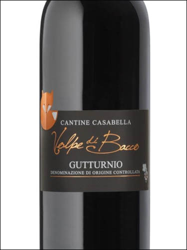 фото Cantine Casabella Volpe di Bacco Gutturnio Superiore DOC Кантине Казабелла Вольпе ди Бакко Гуттурнио Супериоре Италия вино красное