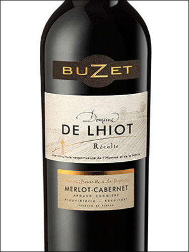 фото Domaine de Lhiot rouge Buzet AOC Домен де Льо руж Бюзе Франция вино красное