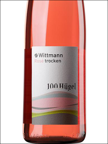 фото Wittmann 100 Hugel Rose trocken Виттманн 100 Хюгель Розе трокен Германия вино розовое