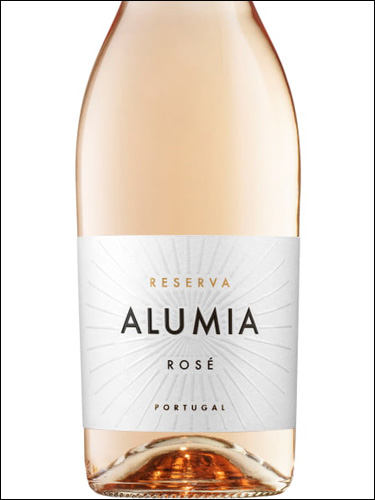 фото Alumia Reserva Rose Beira Interior DOC Алюмия Резерва Розовое Бейра Интериор Португалия вино розовое