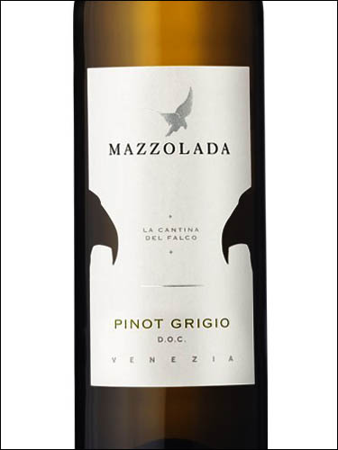 фото Mazzolada Pinot Grigio Venezia DOC Маццолада Пино Гриджио Венеция ДОК Италия вино белое