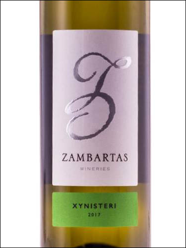 фото Zambartas Wineries Xynisteri Замбартас Вайнериз Ксинистери Кипр вино белое