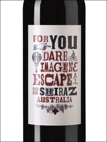 фото Escape Shiraz Australia Эскейп Шираз Австралия Австралия вино красное