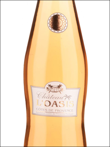 фото Chateau L'Oasis Rose Cotes de Provence AOC Шато Л'Оазис Розе Кот де Прованс Франция вино розовое