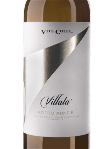 фото Terre da Vino Villata Roero Arneis DOCG Терре да Вино Виллата Роэро Арнеис Италия вино белое
