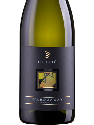 фото Deuric Chardonnay Classic Деурич Шардоне Классик Сербия вино белое