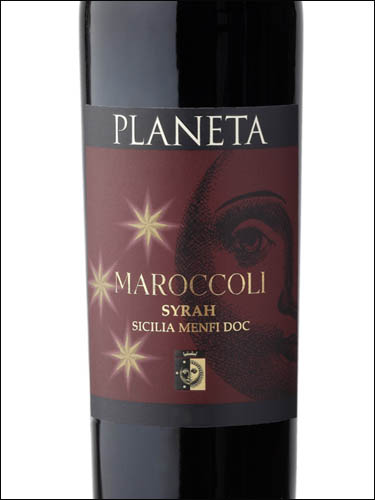 фото Planeta Maroccoli Syrah Menfi DOC Планета Марокколи Сира Менфи Италия вино красное