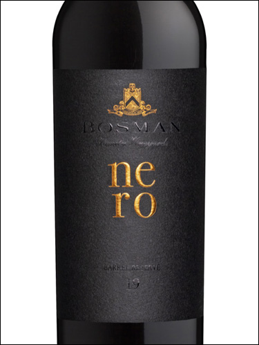 фото Bosman Nero Nero d'Avola Босман Неро Неро д'Авола ЮАР вино красное