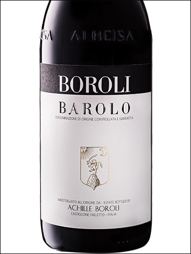 фото Boroli Barolo DOCG Бороли Бароло Италия вино красное