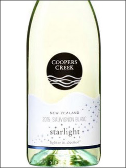 фото Coopers Creek Starlight Sauvignon Blanc Куперс Крик Старлайт Совиньон Блан Новая Зеландия вино белое