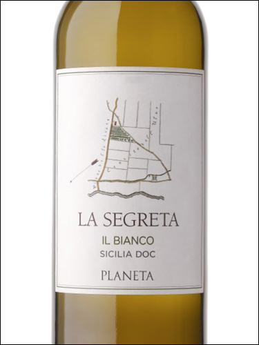 фото Planeta La Segreta Il Bianco Sicilia DOC Планета Ла Сегрета Иль Бьянко Сицилия Италия вино белое