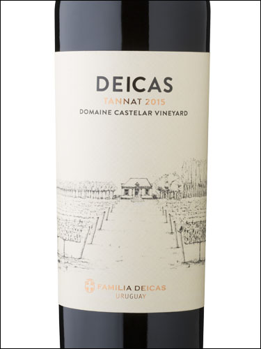 фото Deicas Domaine Castelar Tannat Дейкас Домен Кастелар Таннат Уругвай вино красное