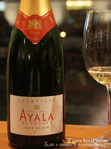 фото Champagne Ayala Brut Majeur Шампанское Айяла Брют Мажор Франция вино белое