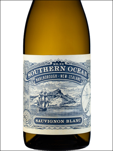фото Southern Ocean Sauvignon Blanc Marlborough Саувен Оушен Совиньон Блан Мальборо Новая Зеландия вино белое