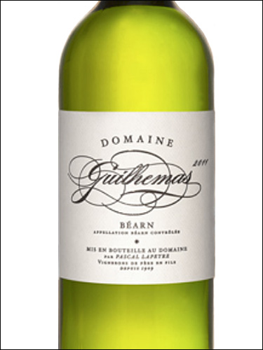 фото Domaine Guilhemas Blanc Bearn AOC Домен Гильема Блан Беарн Франция вино белое