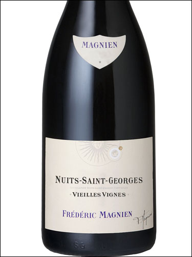 фото Frederic Magnien Nuits-Saint-Georges Vieilles Vignes AOC Фредерик Маньен Нюи-Сен-Жорж Вьей Винь Франция вино красное