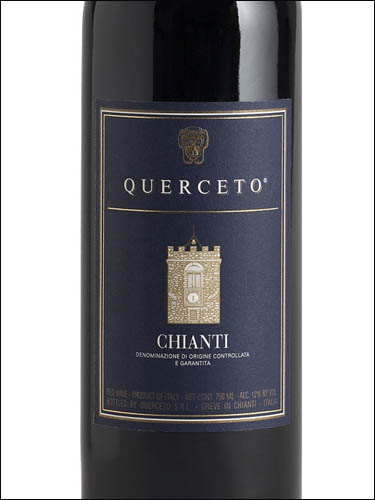 фото Querceto Chianti DOCG Кверчето Кьянти Италия вино красное
