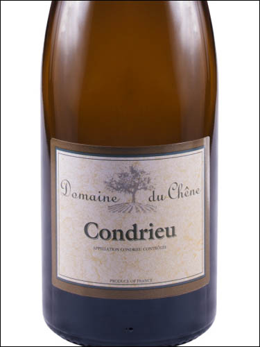 фото Domaine du Chene Condrieu AOC Домен дю Шен Кондрие Франция вино белое