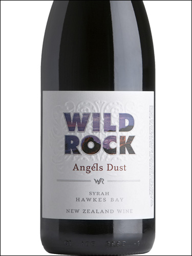 фото Wild Rock Angels Dust Syrah Hawkes Bay Вайлд Рок Энджелс Даст Сира Хоукс Бэй  Новая Зеландия вино красное