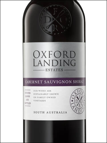 фото Oxford Landing Cabernet Sauvignon Shiraz Оксфорд Лэндинг Каберне Совиньон Шираз Австралия вино красное