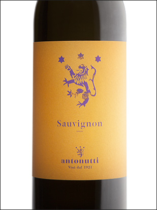 фото Antonutti Sauvignon Friuli DOC Антонутти Совиньон Фриули Италия вино белое