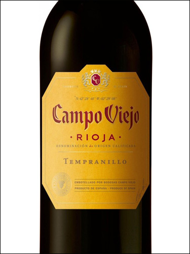 фото вино Campo Viejo Tempranillo Rioja DOCa 