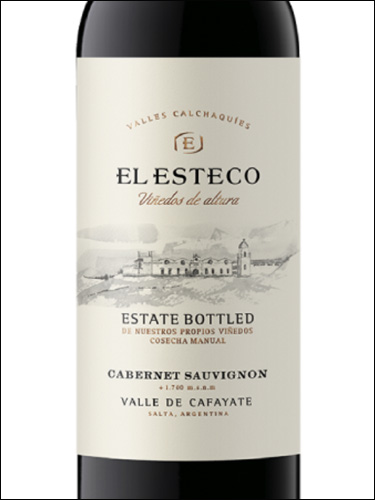 фото El Esteco Cabernet Sauvignon Эль Эстеко Каберне Совиньон Аргентина вино красное