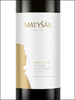 фото Matysak Prestige Modry Portugal Матышак Престиж Модры Португал Словакия вино красное