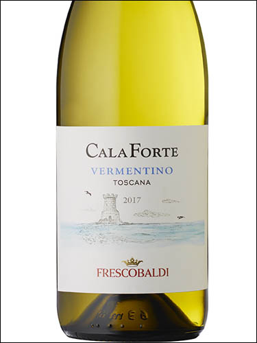 фото Frescobaldi Cala Forte Vermentino Toscana IGT Фрескобальди Кала Форте Верментино Тоскана Италия вино белое