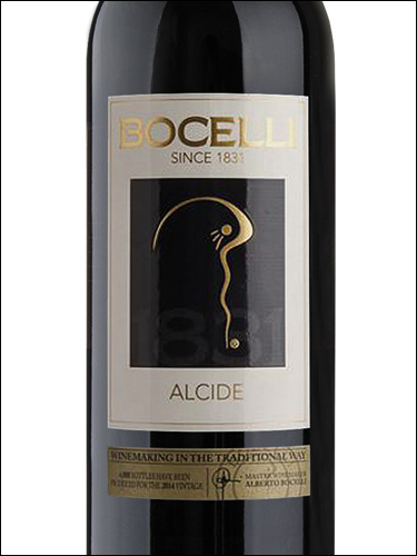 фото Bocelli Alcide Toscana IGT Бочелли Альчиде Тоскана Италия вино красное