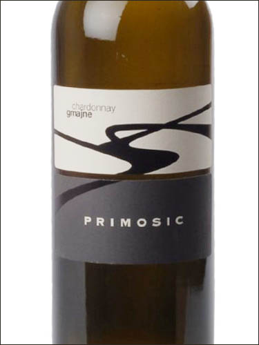 фото Primosic Gmajne Chardonnay Collio DOC Примосич Гмажне Шардоне Коллио ДОК Италия вино белое
