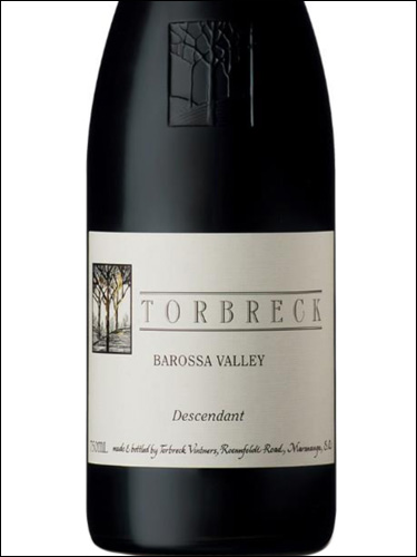 фото Torbreck Descendant Barossa Valley Торбрек Десцендент Долина Баросса Австралия вино красное