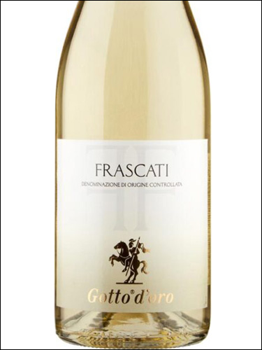 фото Gotto d'Oro Frascati DOC Готто д'Оро Фраскати Италия вино белое