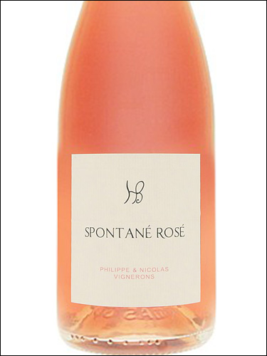 фото Hauts Baigneux Spontane Rose Petillant Naturel О-Беньё Спонтене Розе Петийан Натюрель Франция вино розовое