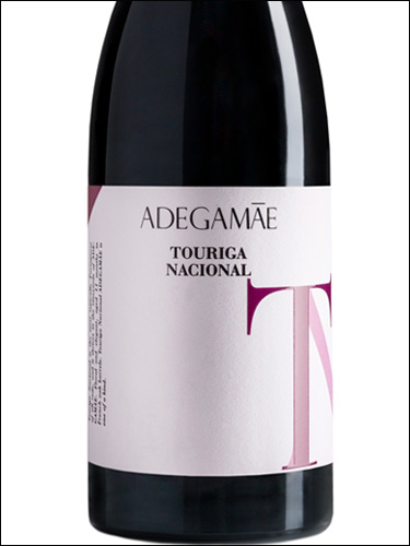фото Adegamae Touriga Nacional Vinho Regional Lisboa Адегамай Турига Насьонал ВР Лиссабон Португалия вино красное