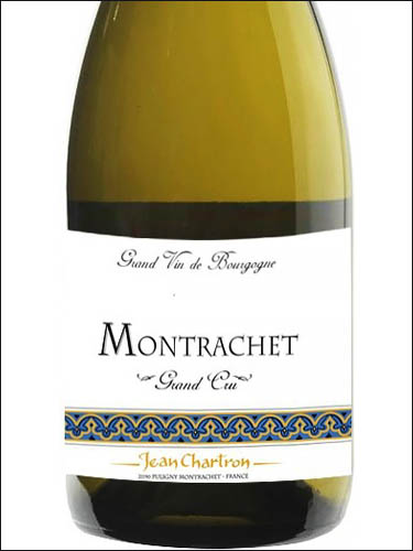 фото Domaine Jean Chartron Montrachet Grand Cru AOC Домен Жан Шартрон Монраше Гран Крю Франция вино белое