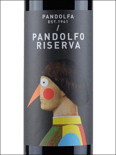 фото Pandolfa Pandolfo Riserva Пандольфа Пандольфо Ризерва Италия вино красное