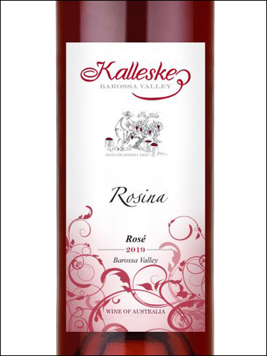 фото Kalleske Rosina Rose Barossa Valley Каллеске Розина Розе Долина Баросса Австралия вино розовое