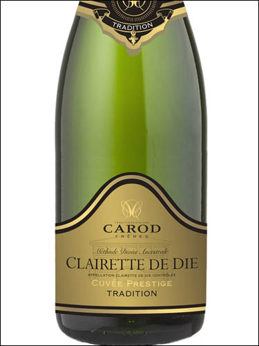 фото Carod Cuvee Prestige Clairette de Die AOP Каро Кюве Престиж Клерет де Ди Франция вино белое