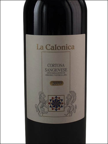 фото La Calonica Sangiovese Cortona DOC Ла Калоника Санджовезе Кортона Италия вино красное