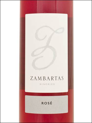 фото Zambartas Wineries Rose Замбартас Вайнериз Розе Кипр вино розовое