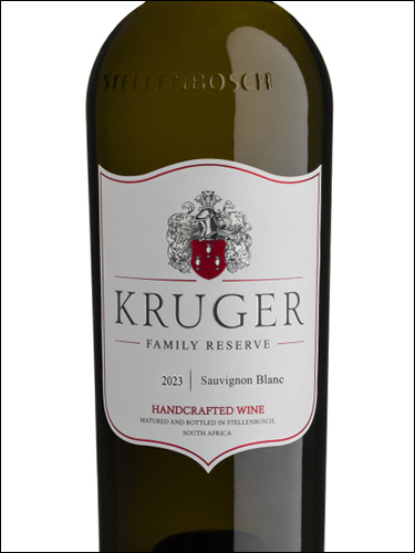 фото Kruger Family Reserve Sauvignon Blanc Крюгер Фэмили Резерв Совиньон Блан ЮАР вино белое