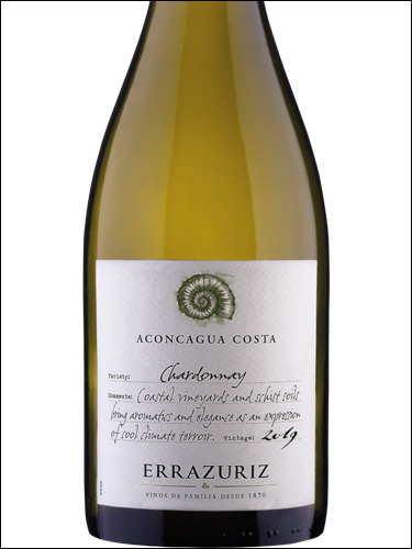 фото Errazuriz Aconcagua Costa Chardonnay Эррасурис Аконкагуа Коста Шардоне Чили вино белое