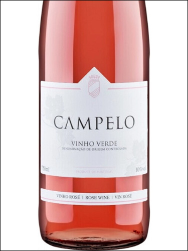 фото Campelo Rose Vinho Verde DOC Кампело Розе Винью Верде Португалия вино розовое