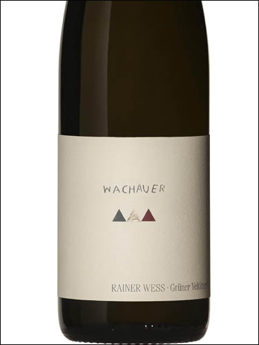 фото Rainer Wess Wachauer Gruner Veltliner Райнер Весс Вахауер Грюнер Вельтлинер Австрия вино белое