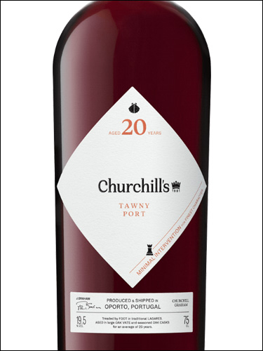 фото Churchill’s Tawny Port 20 Years Old Черчилль’с Тони Порт 20-летний Португалия вино красное