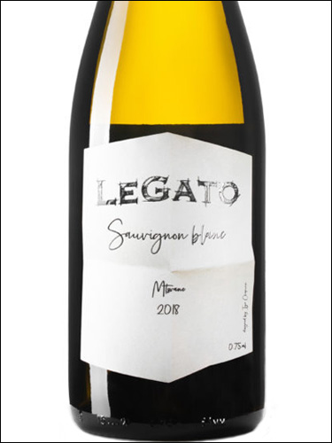 фото LeGato Sauvignon Blanc - Mtsvane Легато Совиньон Блан - Мцване Россия вино белое