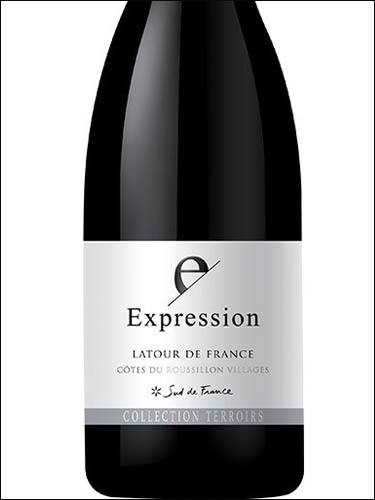 фото Agly Expression Latour de France AOP Агли Экспресьон Латур де Франс Франция вино красное