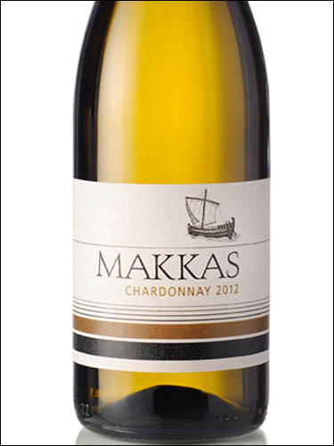 фото Makkas Chardonnay Маккас Шардоне Кипр вино белое