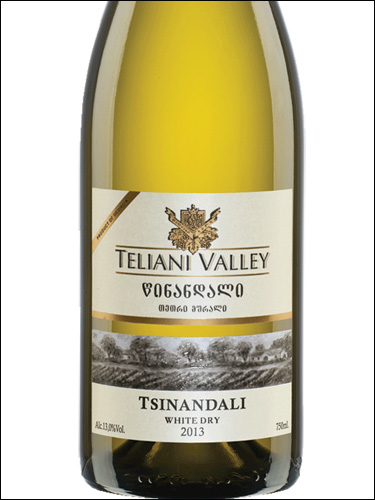 фото Teliani Valley Tsinandali Телиани Вели Цинандали Грузия вино белое